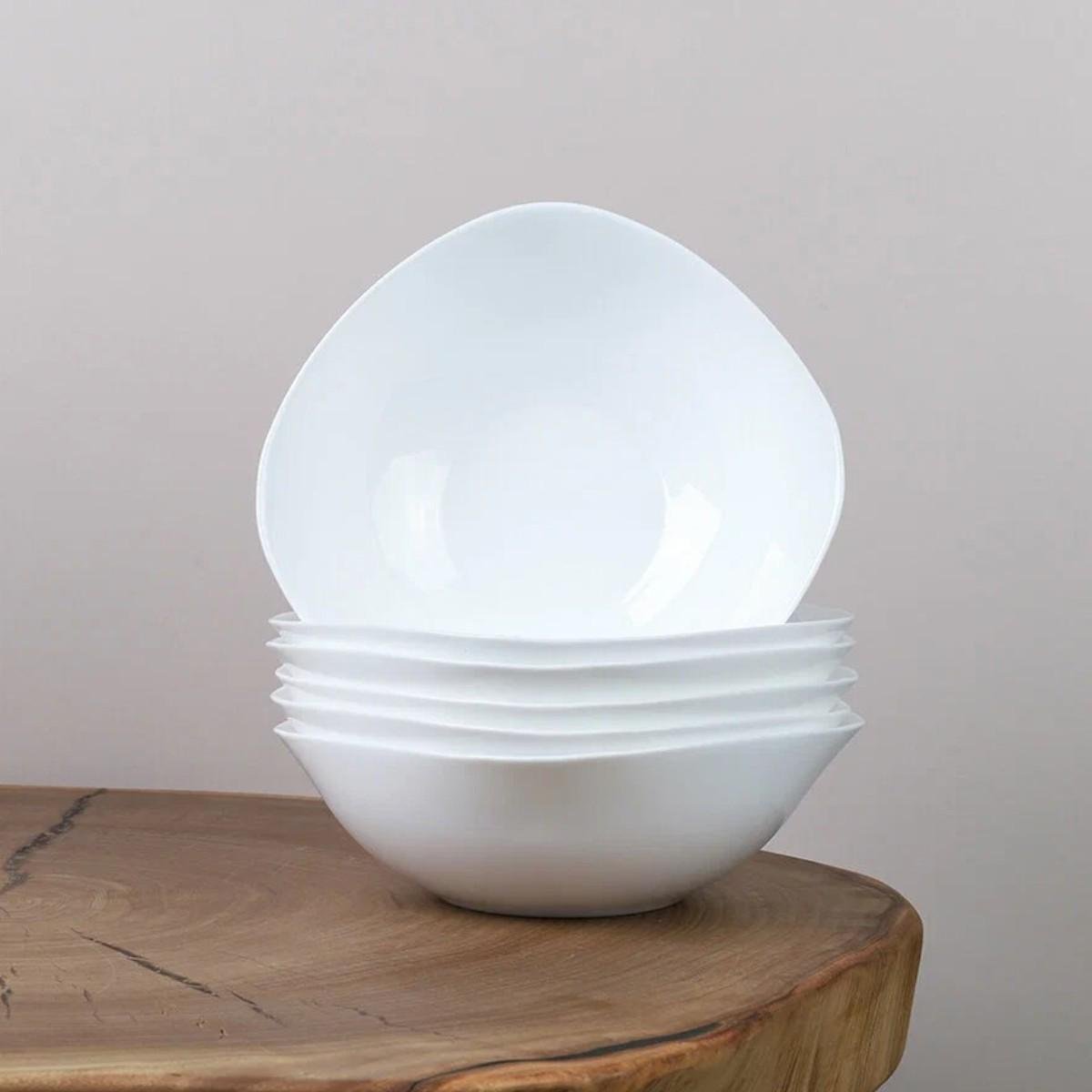 Набор глубоких тарелок квадратных A-PLUS 21,5х21,5 см 6 шт. (1858) - фото 2 Набор глубоких тарелок квадратных A-PLUS 21,5х21,5 см 6 шт. (1858) - фото 2