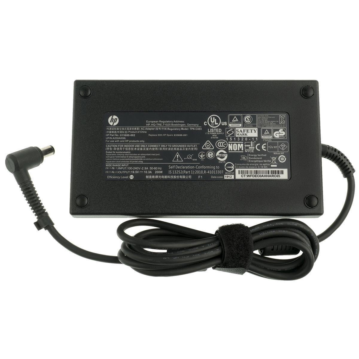 Блок питания для ноутбука HP EliteBook Mobile Workstation 8560w 19,5V 10,3A 200W 7,4х5,0 мм (213164)