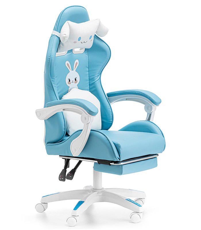 Крісло геймерське дитяче G893 з подушками та підставкою для ніг Синій (24096887) - фото 1 Крісло геймерське дитяче G893 з подушками та підставкою для ніг Синій (24096887) - фото 1