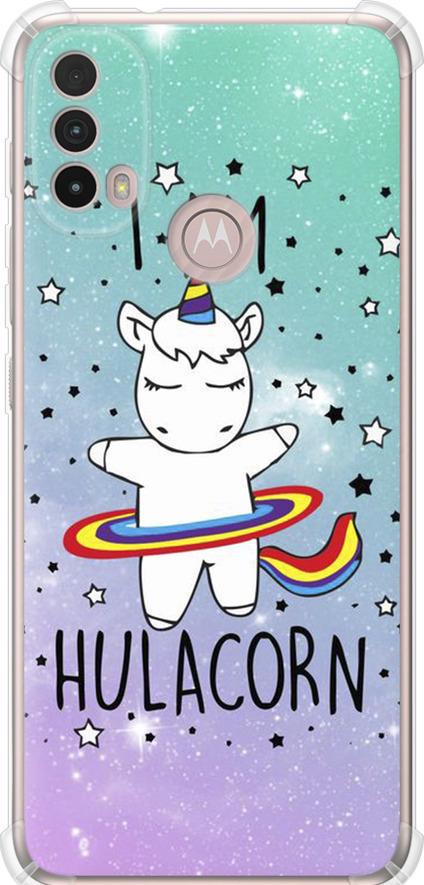 Чехол на Motorola E40 I'm hulacorn (3976sp-2660-42517)