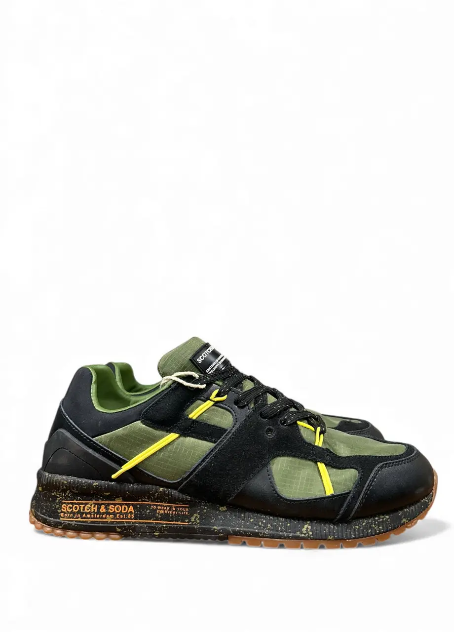 Кроссовки мужские Scotch&Soda Vivex 12A 23839408 р. 42 28 см Зеленый (2861524572)