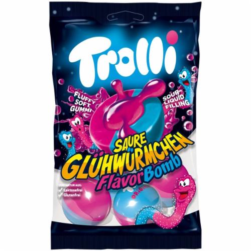 Конфеты желейные Trolli Gluehwuerm 75 g (35675045)