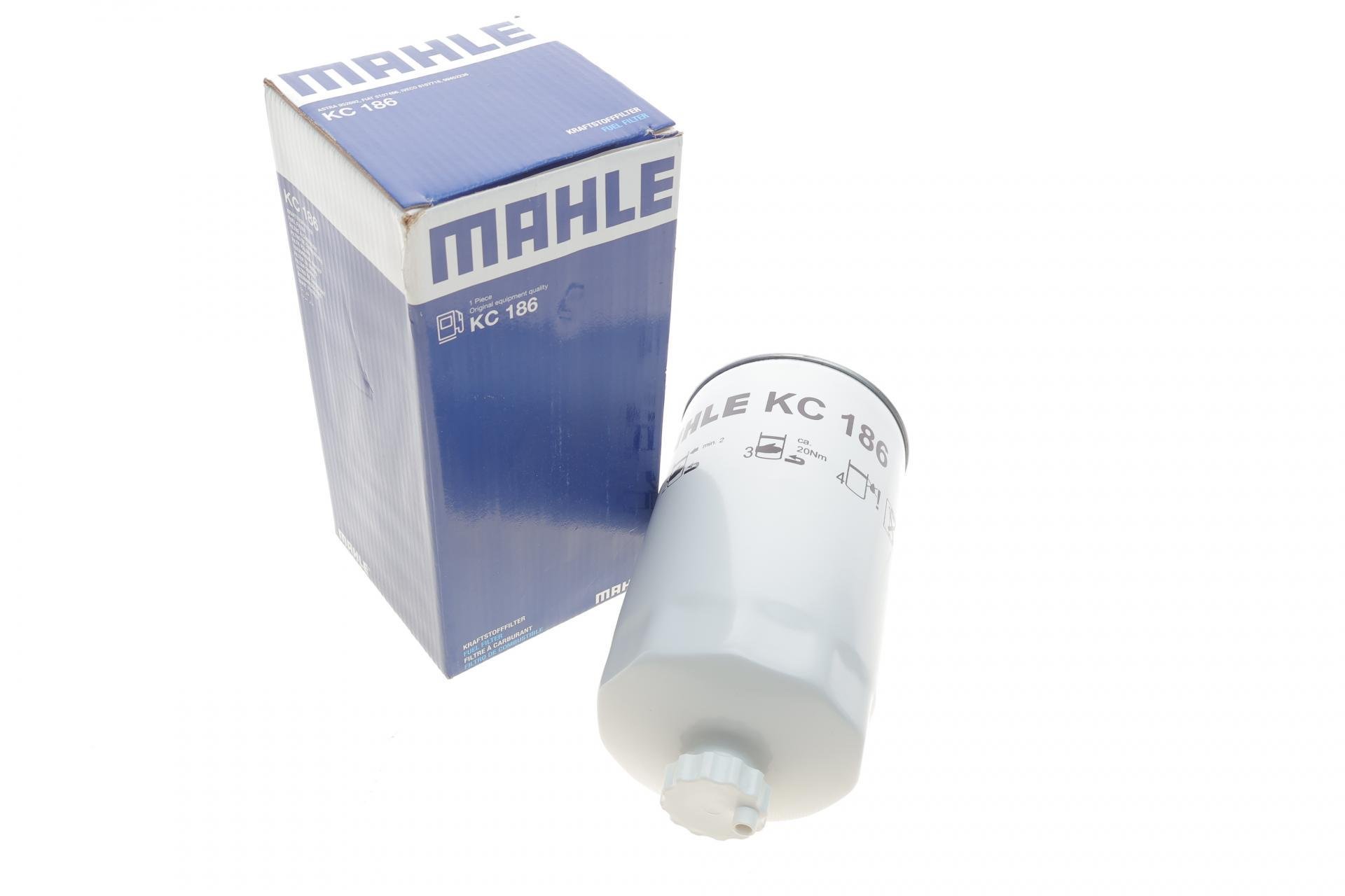 Фильтр топливный Mahle для Iveco Eurocargo I-III 91-15/Tector I 12-/Eurostar 93-02/EuroTech 92- (KC 186)