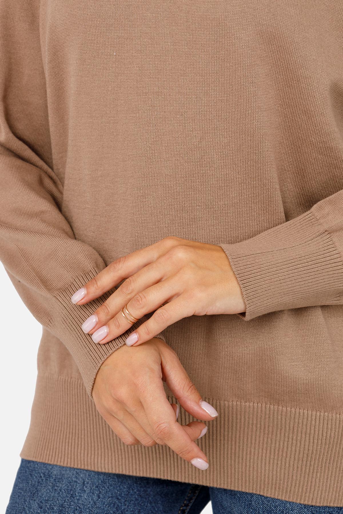 Джемпер женский р. 48 Капучино (SKT001008683) - фото 4