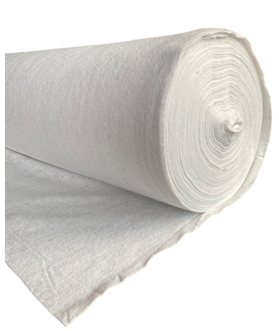 Геотекстиль голкопробивний щільність 100 г/м2 ширина 2 м Білий