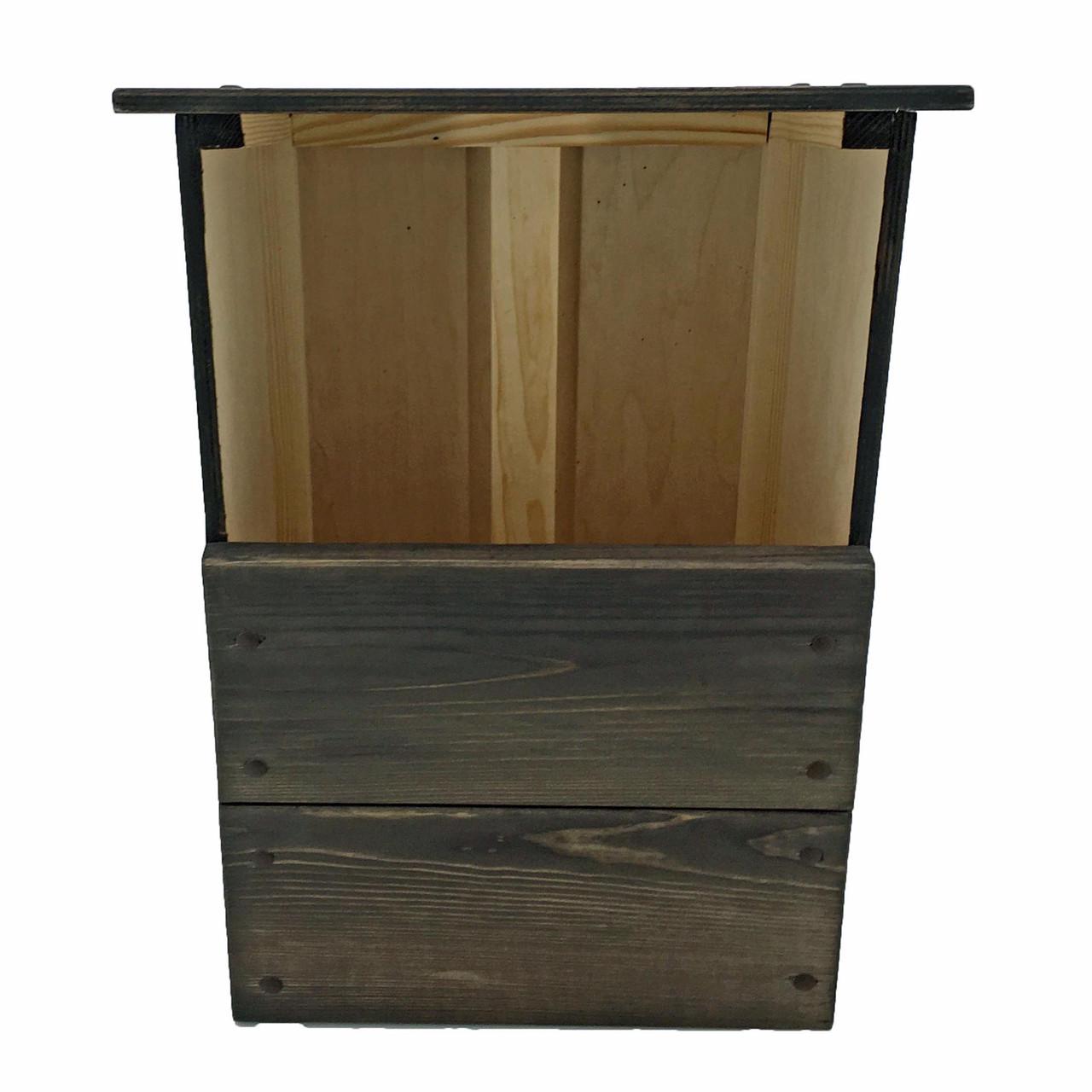 Будиночок для сови з дерева Артіс Мокко (ДСО-002510) - фото 4 Будиночок для сови з дерева Артіс Мокко (ДСО-002510) - фото 4