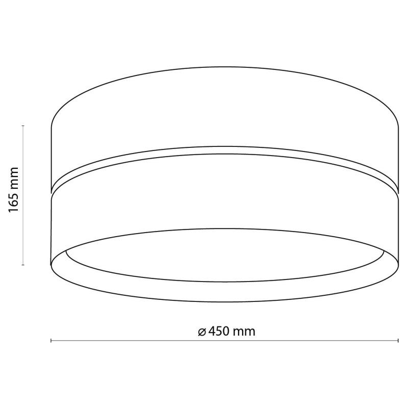 Люстра Tk-Lighting Hilton 4772 White/Gold - фото 5