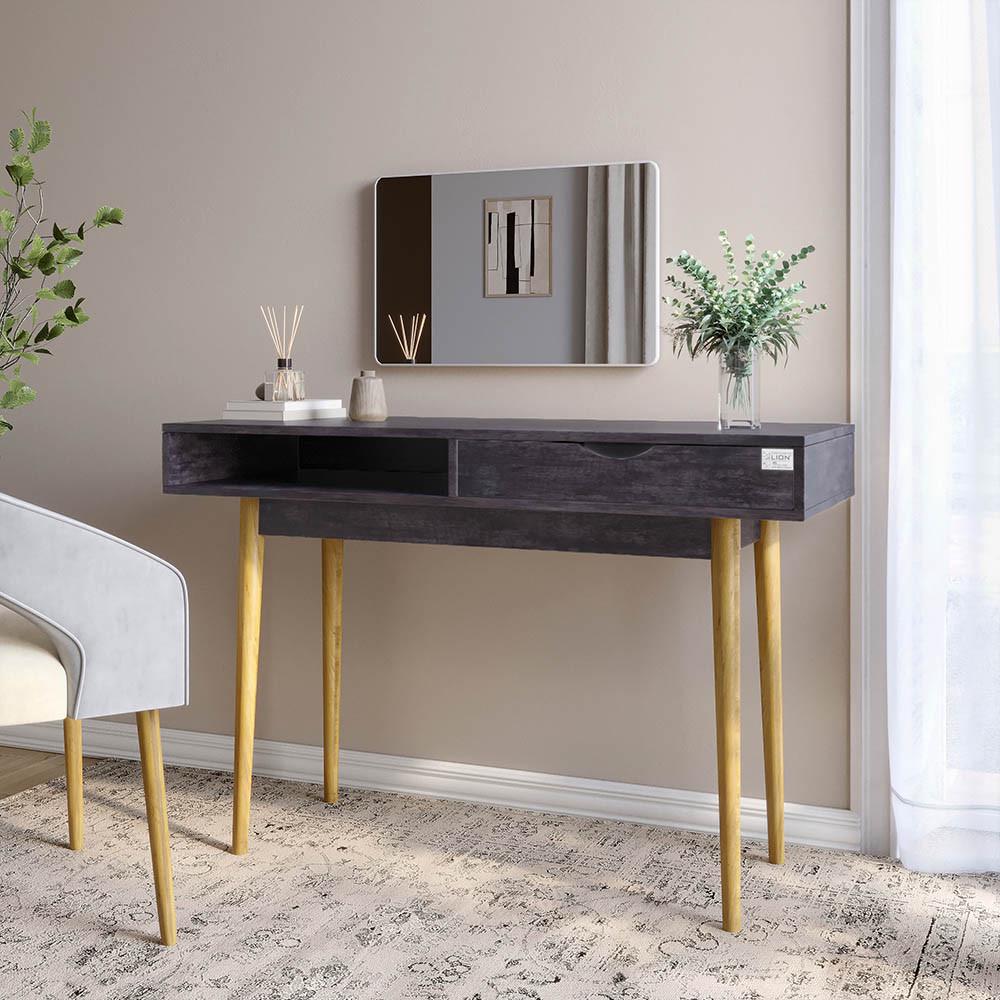 Письмовий стіл Lion Сканді-1 Бетон темний (Lion-041204) - фото 1 Письмовий стіл Lion Сканді-1 Бетон темний (Lion-041204) - фото 1