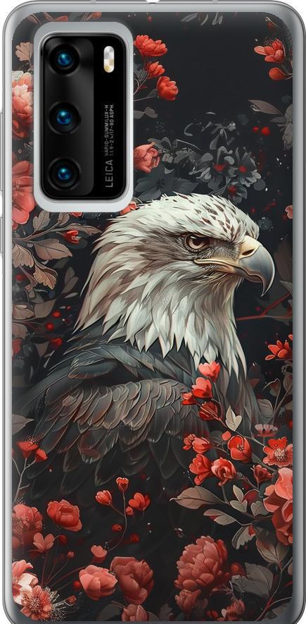 Чохол на Huawei P40 Квітковий вартовий (6102u-1840-42517)