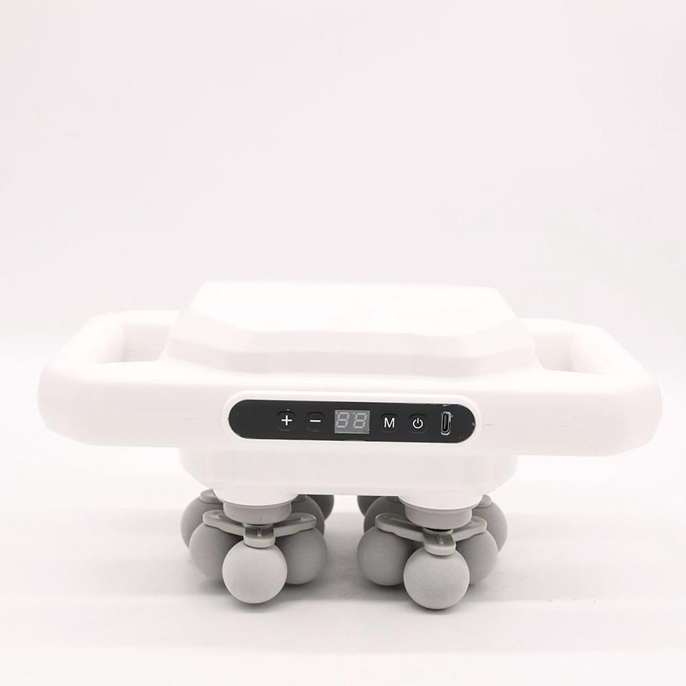 Массажер на 16 головок для тела беспроводной USB Белый (33575-67)