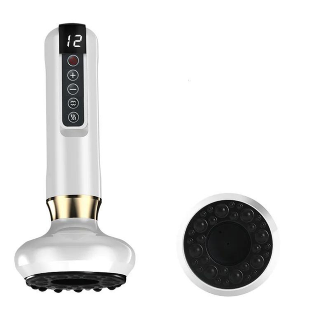 Массажер вакуумный антицеллюлитный с инфракрасным прогреванием для тела Cupping Massager 12 режимов Белый - фото 10 Массажер вакуумный антицеллюлитный с инфракрасным прогреванием для тела Cupping Massager 12 режимов Белый - фото 10