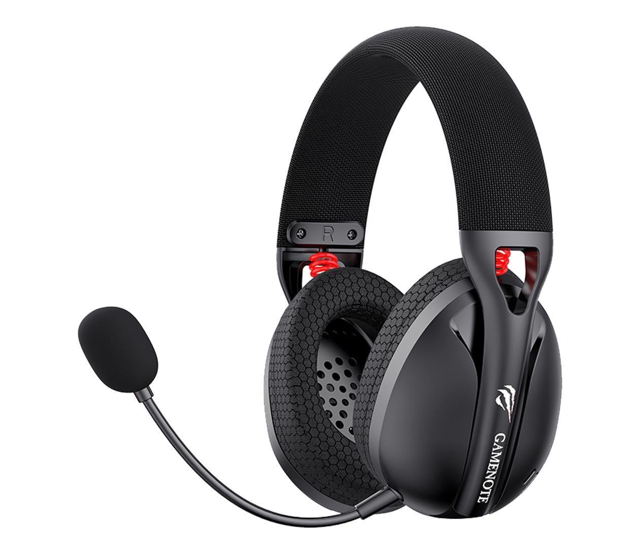 Навушники з мікрофоном Havit Fuxi H1 2.4G/BT Black (476841)