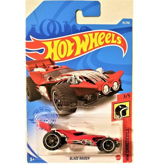 Машинка базовая Hot Wheels серии HW DAREDEVILS 3/5-Blade Raider 2021