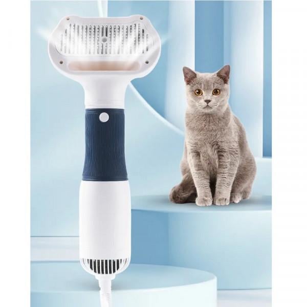 Фен для домашніх тварин Vailge PBMB-E з гребінцем Білий (2094) - фото 2