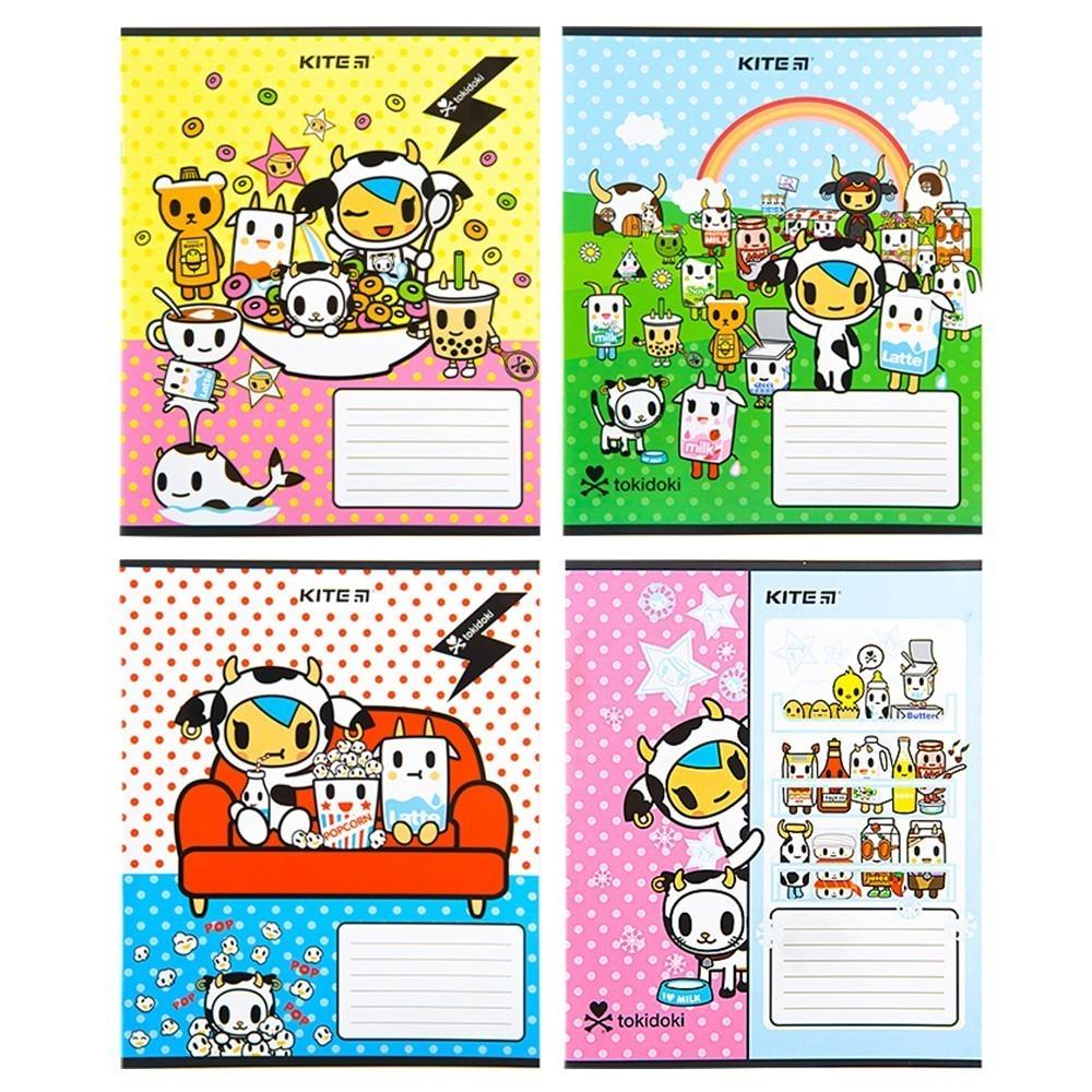Комплект школьных тетрадей KITE tokidoki 12 листов 25 шт. (TK22-235_25pcs)