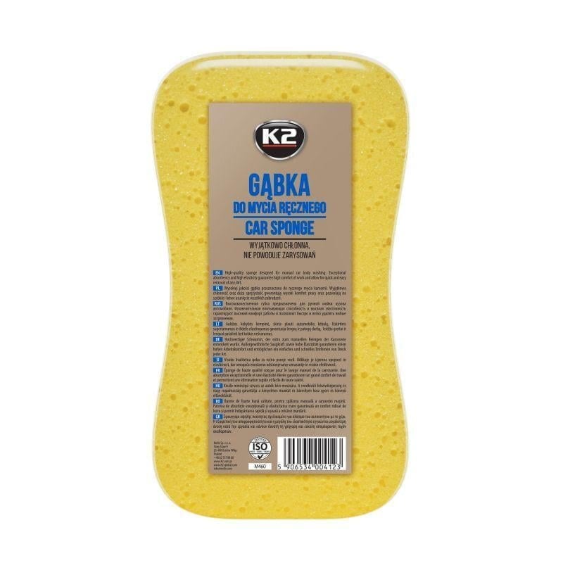 Губка для мойки авто K2 Sponge 22х12х6 см (M460)