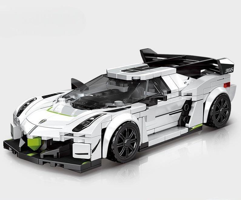 Конструктор SEMBO Famous Car Sports Car 714542 313 деталей Білий (714542)