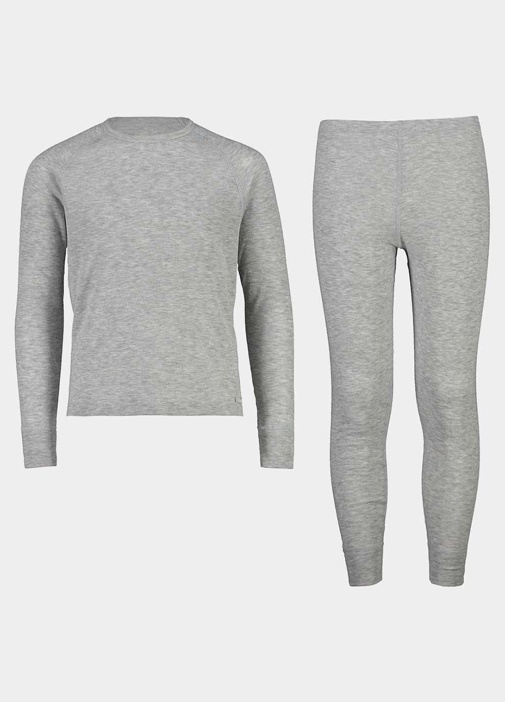 Термобелье детское CMP KID SET SWEAT+PANT 152 см Серый (3Y84800-U632)