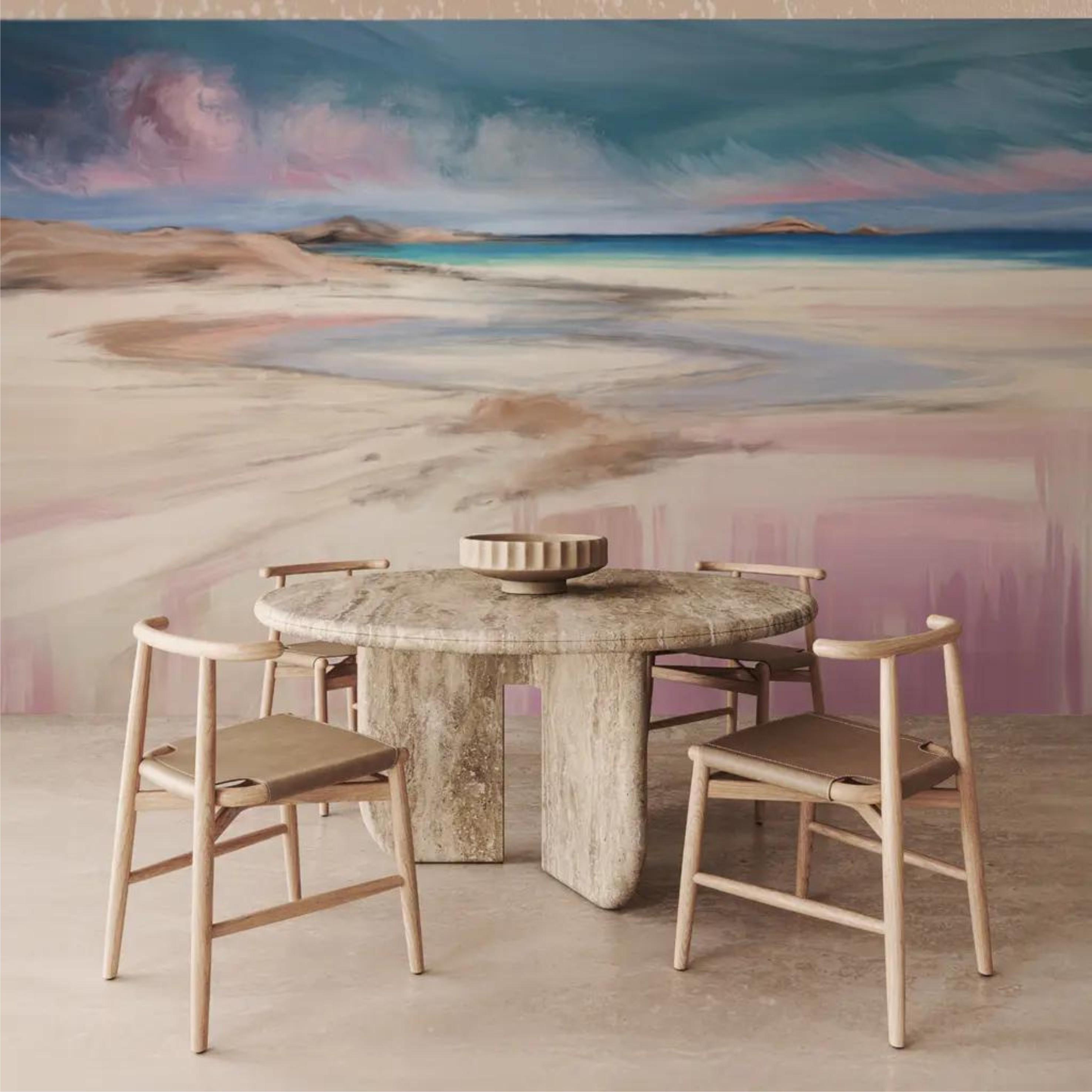 Фотообои Роспись пляжа Разноцветная (000408)