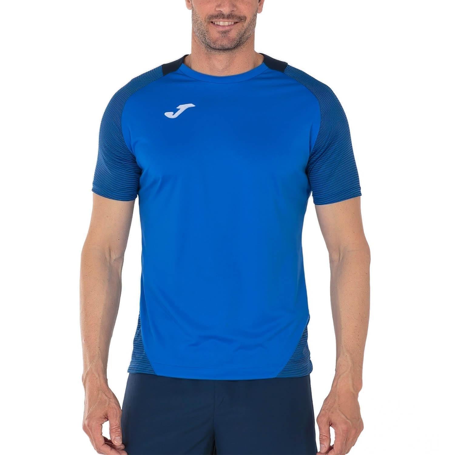 Футболка Joma 101508.703 Essential Ii T-Shirt S/S XL Royal/Dark Navy