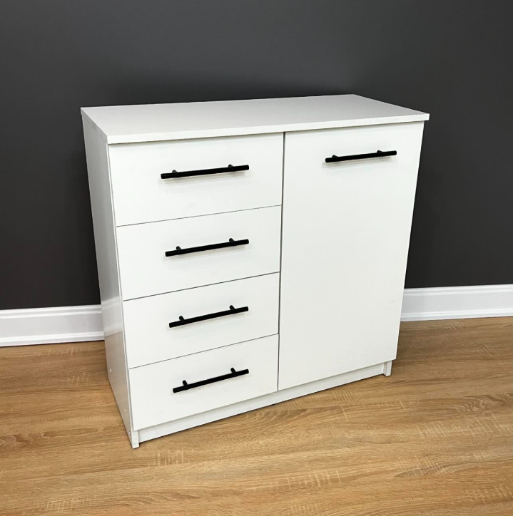 Комод Standart 4+1 800х350х792 мм Белый