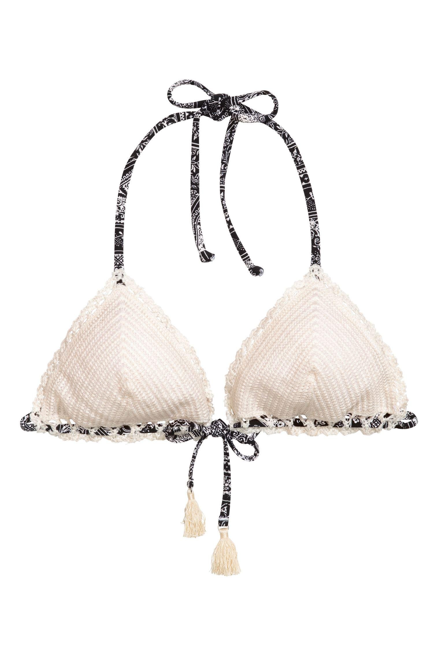 Лиф купальный H&M р. 36 Белый (2712355215)