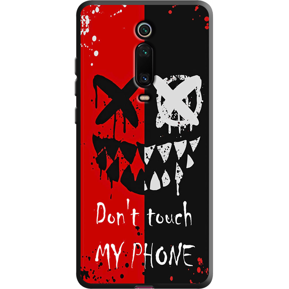 Чехол BoxFace Xiaomi Mi 9T / Mi 9T Pro Bad Smile Черный силикон (37376-up2468-38687)