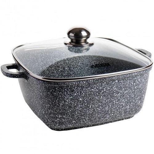 Кастрюля Benson BN-361 с мраморным покрытием 3 л