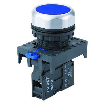 Лампа сигнальна CHINT NP8-D/6 22 мм LED 230 V AC Синій (578642)