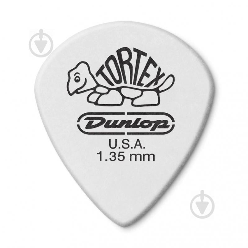 Медиатор Dunlop 4781 Tortex White Jazz III Guitar Pick 1.35 mm (1 шт.)