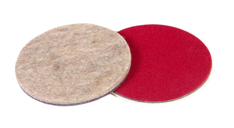 Круг войлочный Mastertool на липучке жесткое влагостойкое 150 мм (08-6615)