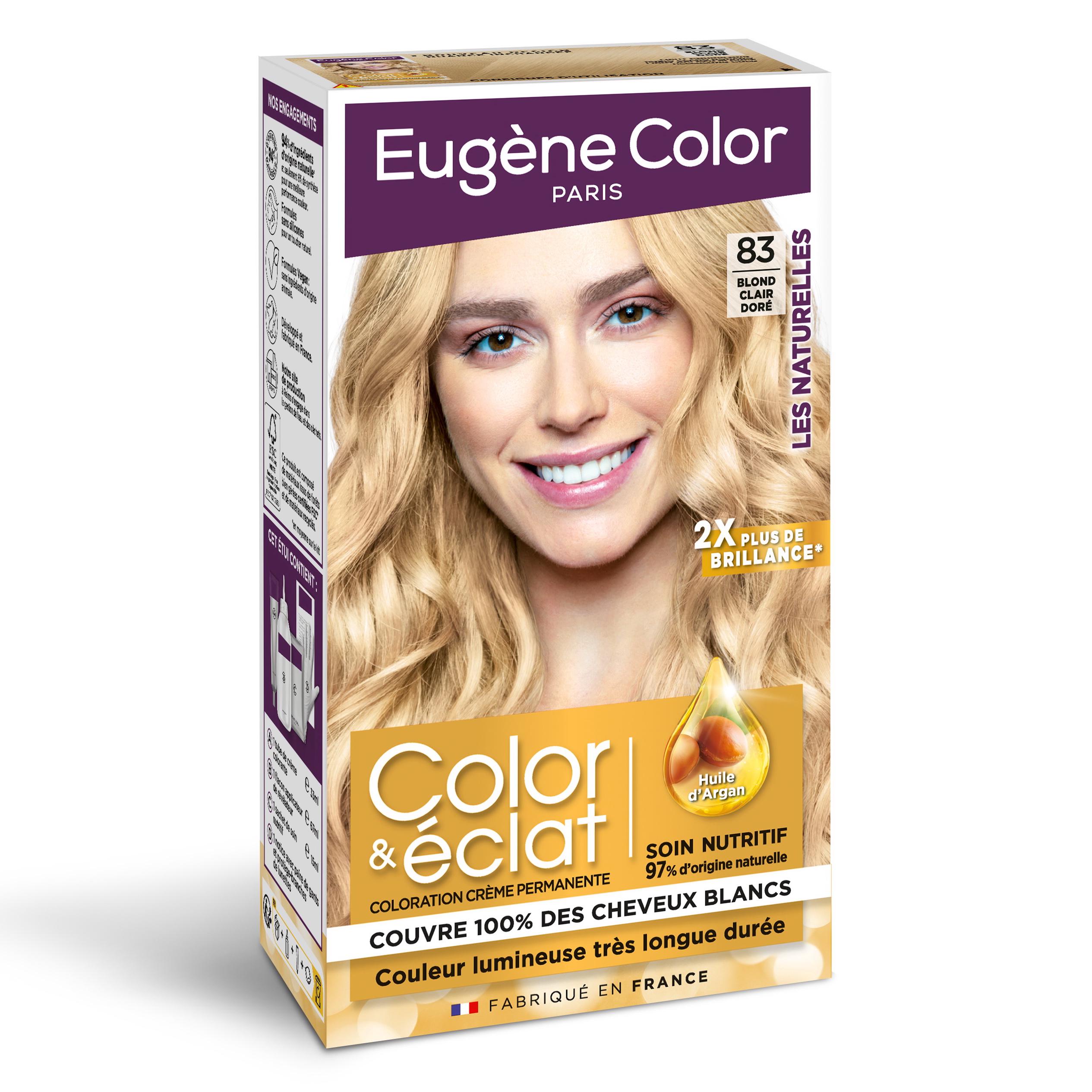 Фарба без аміаку Eugene Color Paris Color&Eclat 115 мл 83 Світлий блондин золотистий