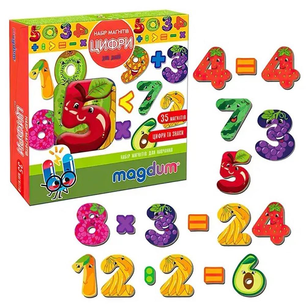 Настільна гра Magdum Цифри Різнокольоровий (SR-113-N-430)