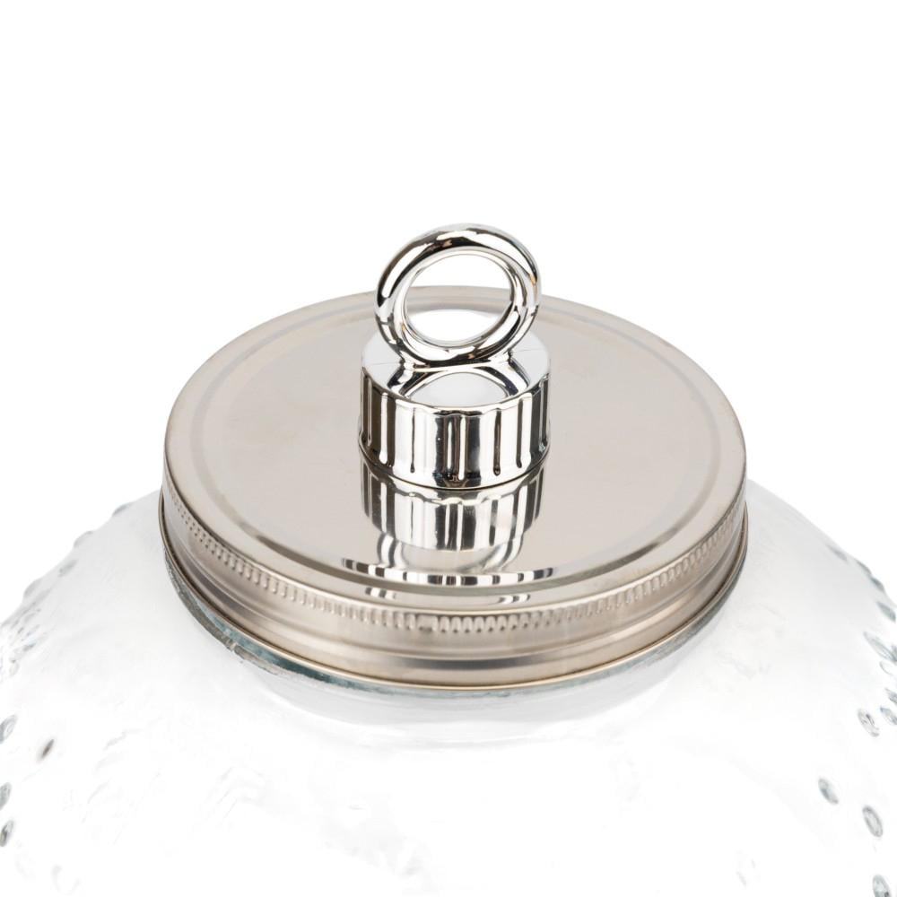 Диспенсер с краном на подставке Хрустальные снежинки 5,5 л (90239) - фото 5 Диспенсер с краном на подставке Хрустальные снежинки 5,5 л (90239) - фото 5