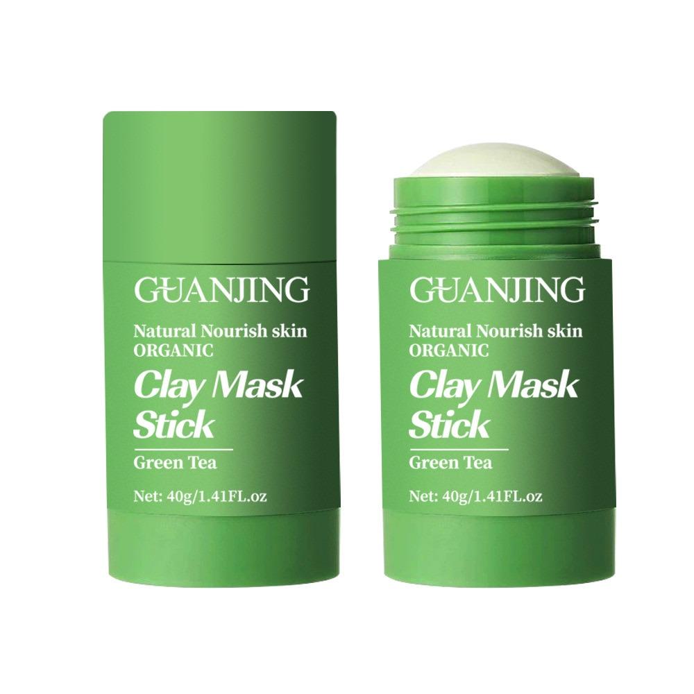 Маска для обличчя Guanjing Green Tea Clay Mask Stick глибоке очищення - фото 7