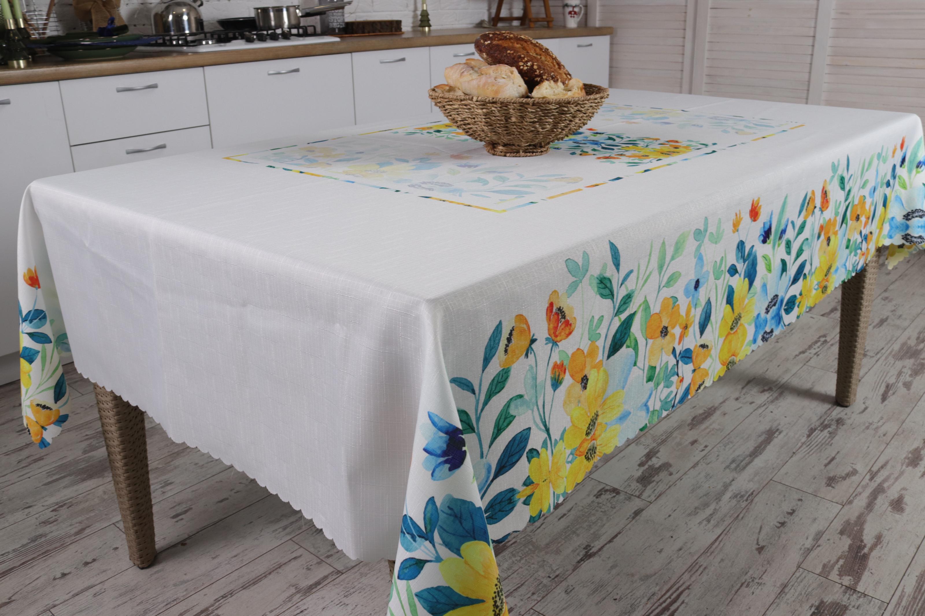 Скатерть кухонная Tropik Golden Laurel 120x150 см (8828-5) - фото 6 Скатерть кухонная Tropik Golden Laurel 120x150 см (8828-5) - фото 6