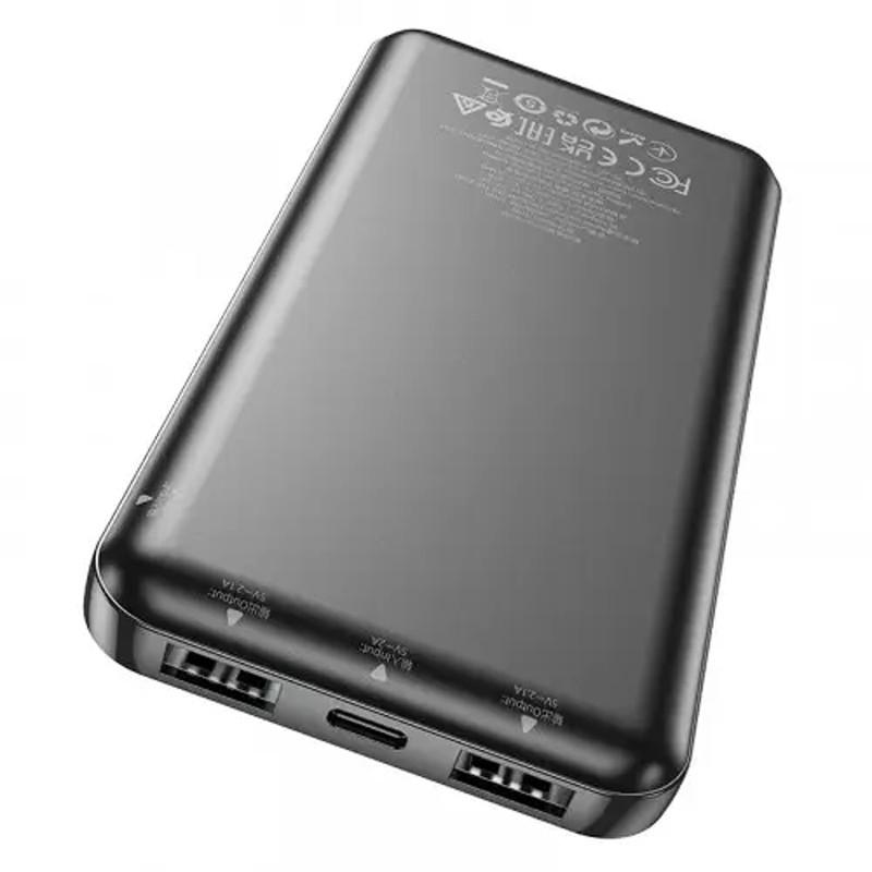 Повербанк Hoco J100 High-ranking 10000 mAh Black (5543) - фото 4