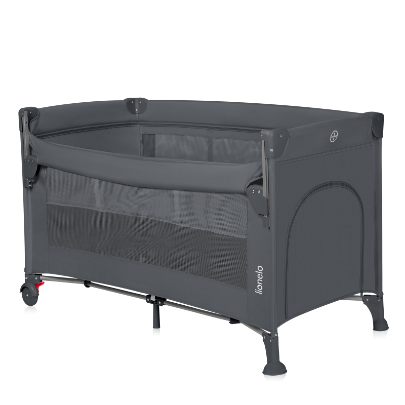 Кроватка-манеж Lionelo ELLEN Concrete Grey - фото 2 Кроватка-манеж Lionelo ELLEN Concrete Grey - фото 2