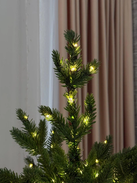 Гирлянда светодиодная нить Роса 200 м 2000 Led от сети на зеленой проволоке с пультом ДУ Теплый белый - фото 5 Гирлянда светодиодная нить Роса 200 м 2000 Led от сети на зеленой проволоке с пультом ДУ Теплый белый - фото 5