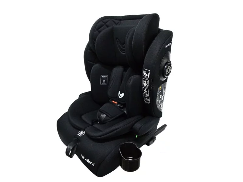 Автокресло VELANO Flexo i-Size ISOFIX+Top Tether/ремень 76-150 см Black (34741958)