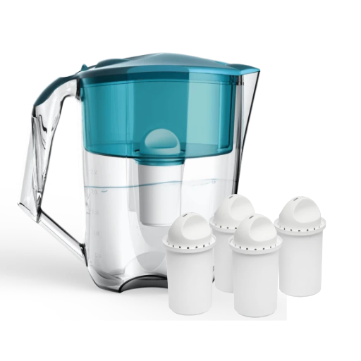 Комплект Фильтр-кувшин Ecosoft Maxima аква грин 5 л и улучшенный картридж 3в1 (FMVMAXIMADGECO/CRVK4ECO) - фото 2 Комплект Фильтр-кувшин Ecosoft Maxima аква грин 5 л и улучшенный картридж 3в1 (FMVMAXIMADGECO/CRVK4ECO) - фото 2