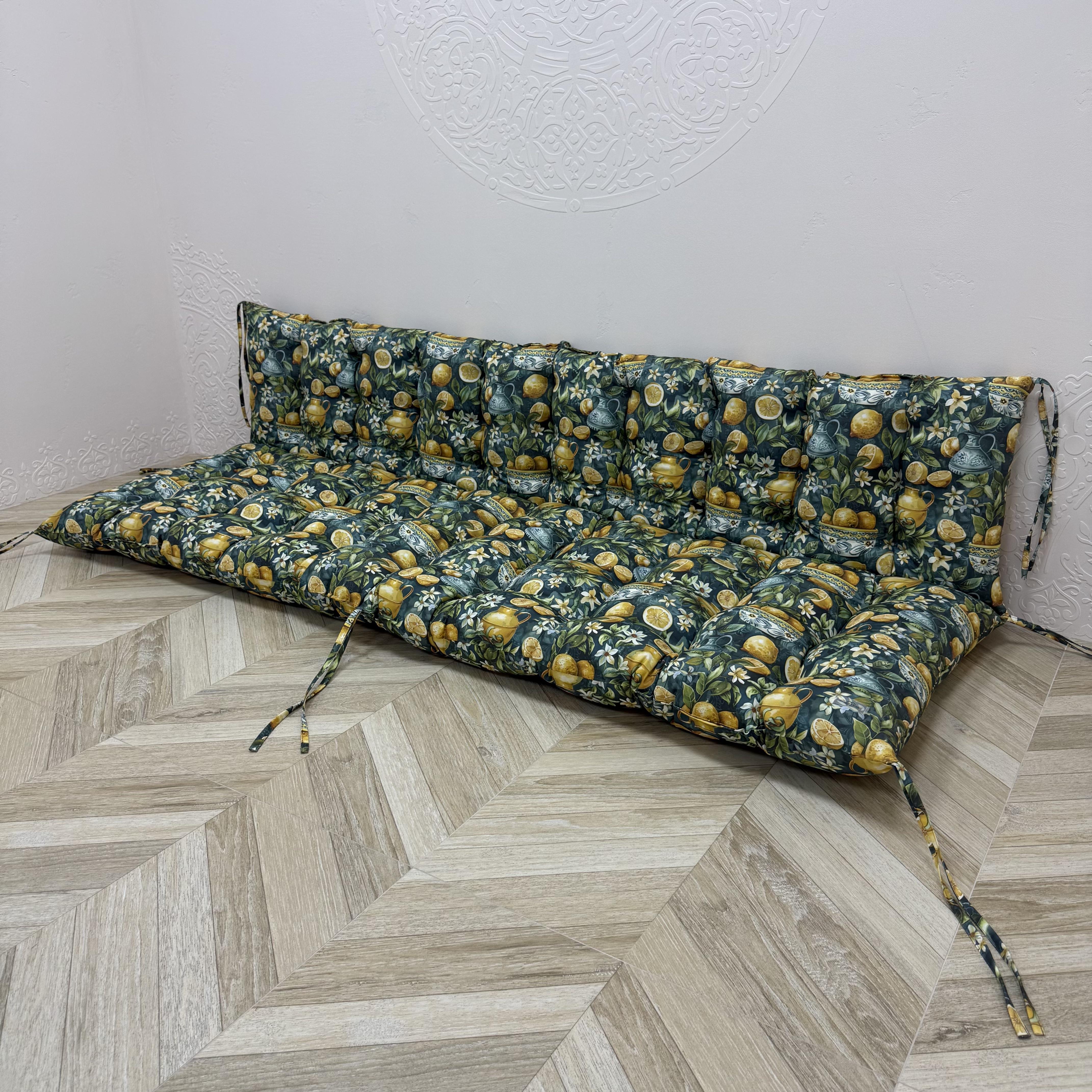 Подушка Comfort Home Still life на поддоны/качели/каркасы/садовая мебель панама 100х50х50 см