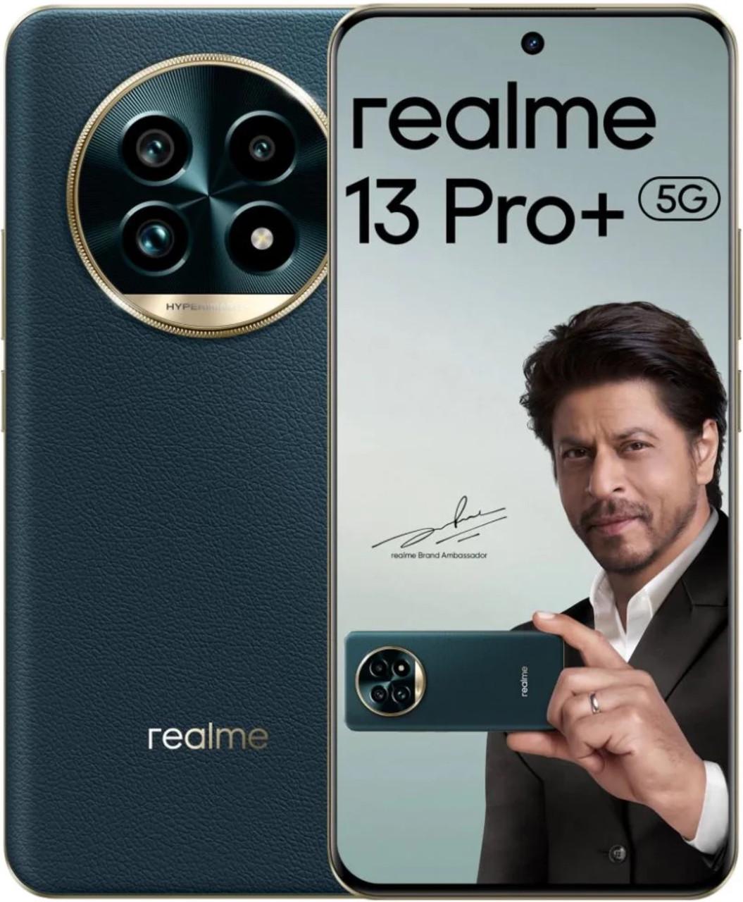 Смартфон Realme 13 PRO+ PLUS 5G 12/512 Гб Global Version NFC Emerald Green - фото 1 Смартфон Realme 13 PRO+ PLUS 5G 12/512 Гб Global Version NFC Emerald Green - фото 1