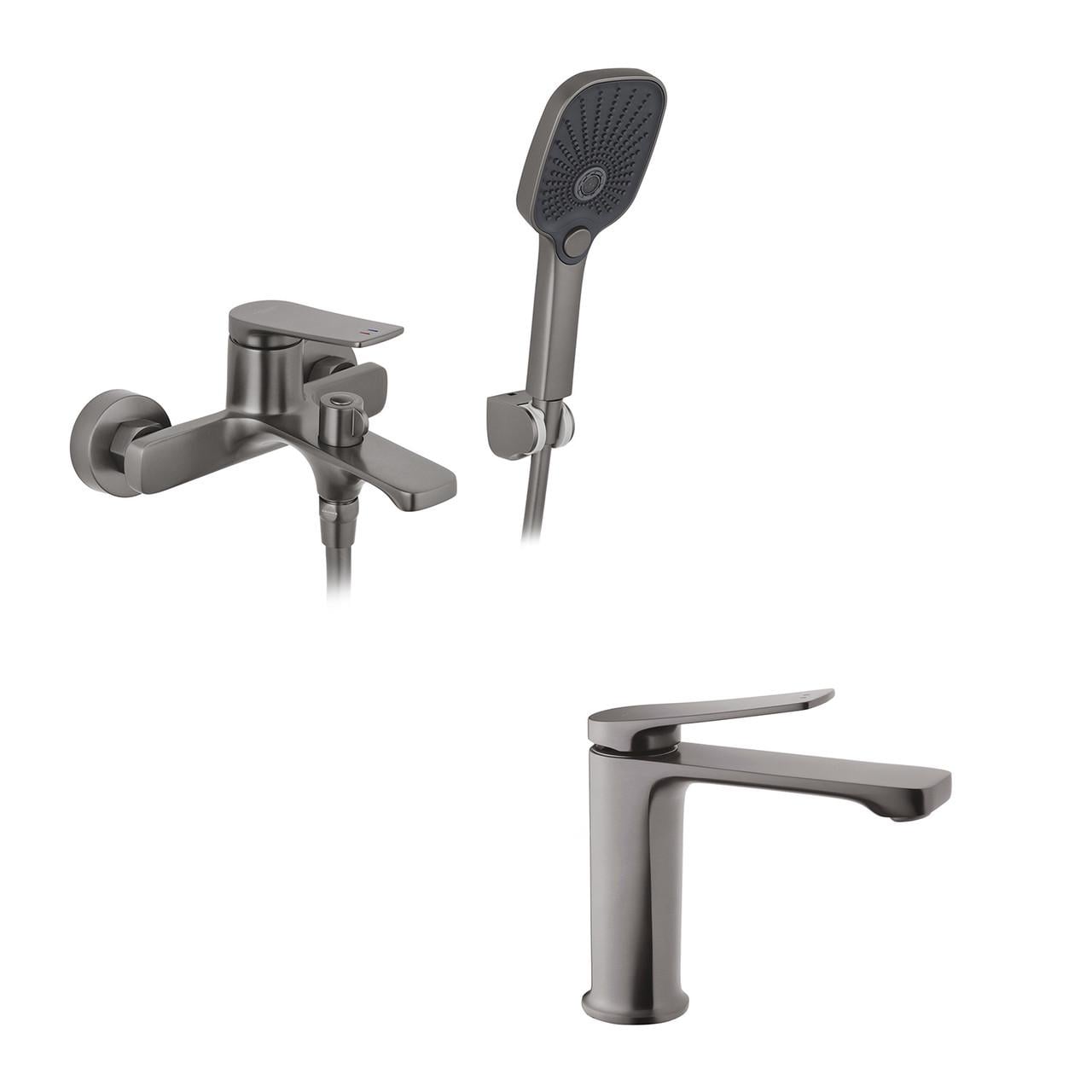 Набор смесителей Kroner Makon-GRP060/смеситель Makon-GRP010 (CVS30156)