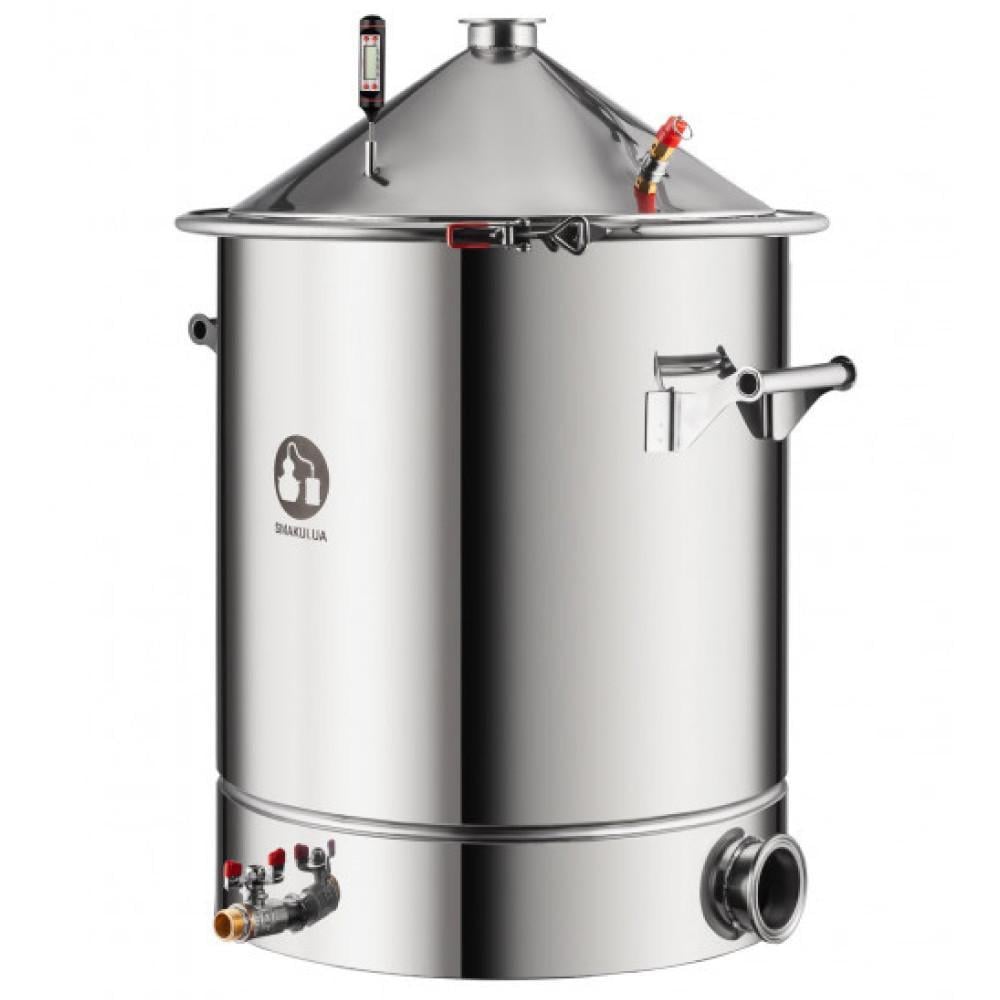 Куб перегонный Смакуй с купольной крышкой кламп 60 л (596998)