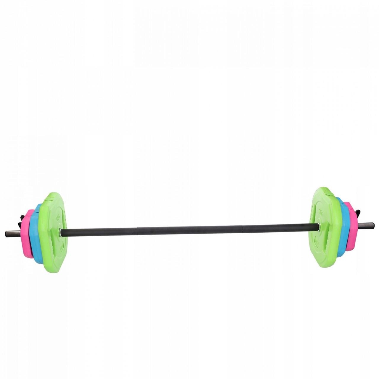 Штанга для фітнесу 4fizjo Fitness Pump 20 кг (P-5907739315663)