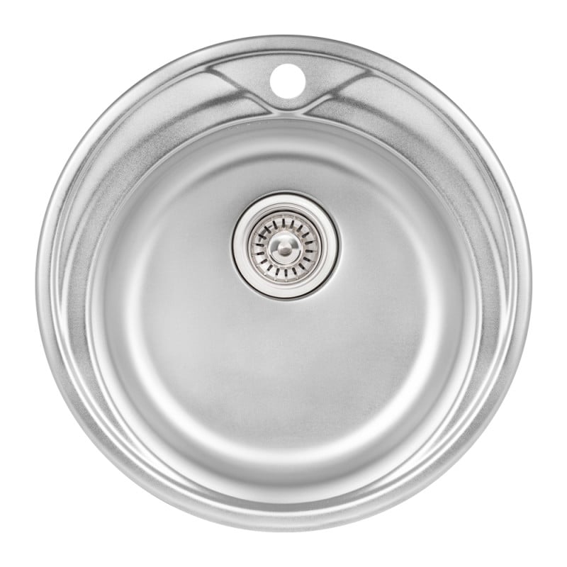 Мойка кухонная Q-tap D510 Micro Decor 0,8 мм (QTD510MICDEC08) Мойка кухонная Q-tap D510 Micro Decor 0,8 мм (QTD510MICDEC08)