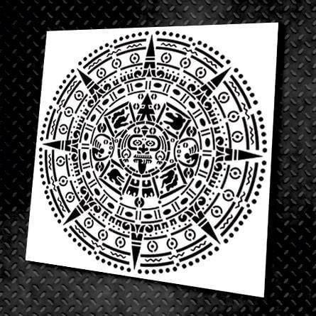 Трафарет багаторазовий DFA Круглий візерунок 46 для штукатурки та фарби (С00046)