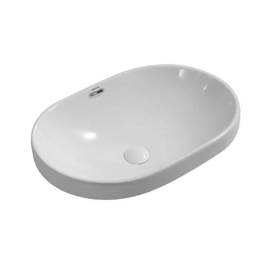 Раковина MIXXUS Premium Ellipse-1601 с переливом (MP6569) Раковина MIXXUS Premium Ellipse-1601 с переливом (MP6569)