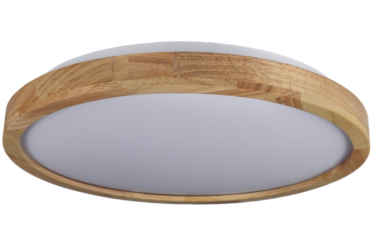 Потолочный светильник Vestum WOOD матовый 60W 3000К-6500К с ДУ 375х60 мм Акация Потолочный светильник Vestum WOOD матовый 60W 3000К-6500К с ДУ 375х60 мм Акация